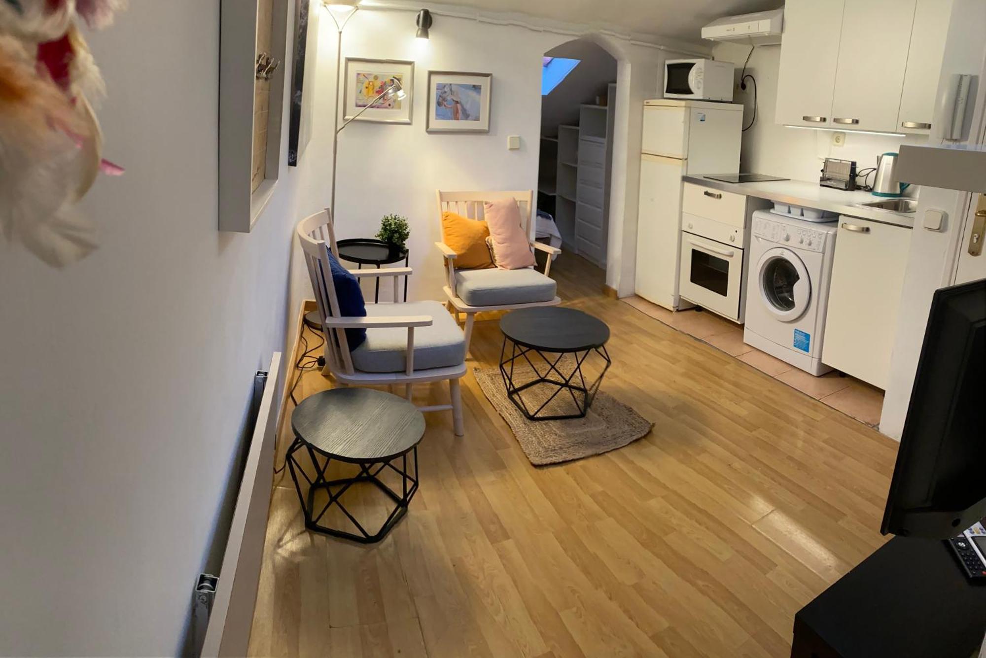 San Bernabe, Apartamento Para 2 En Las Vistillas Junto A Metro Puerta De Toledo Madrid Esterno foto